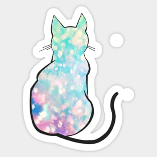 Hologram Cat Sticker